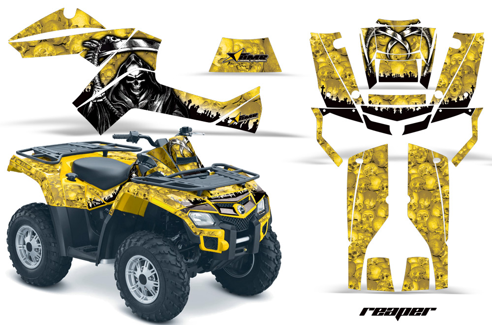 Can-Am Outlander Graphics Kit Reap Y